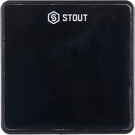 Датчик проводной STOUT комнатный C-7p черный