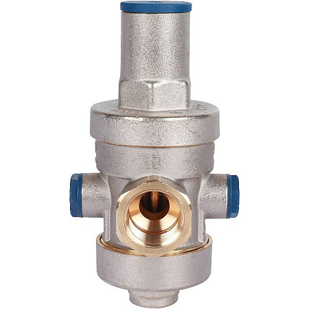 Редуктор давления STOUT 1/2" вн/вн PN25 с выходом под манометр