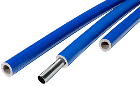 Трубка-утеплитель теплоизоляционная ENERGOFLEX SUPER PROTECT S палка 22/20-2 м, синяя (108)