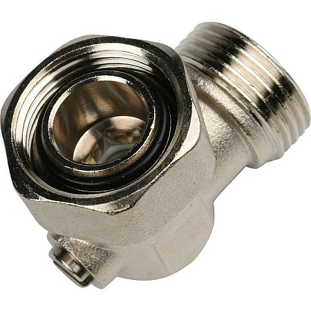 Узел-мультифлекс нижней подводки STOUT угловой, I-образный, 3/4"х3/4" EK, одинарный