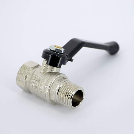 Кран шаровой BUGATTI ARIZONA 605 рукоятка алюминиевая 1/2" ВН, стандартный проход