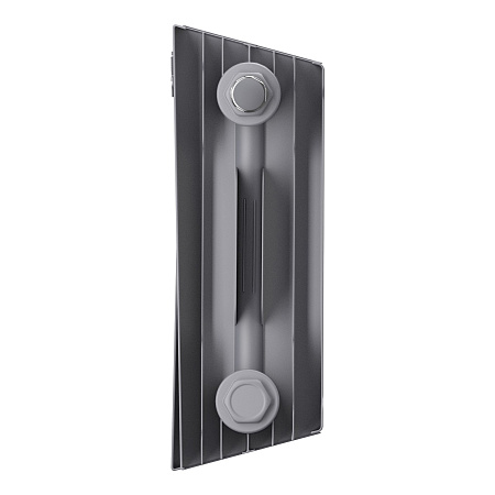 Радиатор биметаллический ROYAL THERMO PIANOFORTE SILVER SATIN 200x20 секций, серый (НС-1346029)