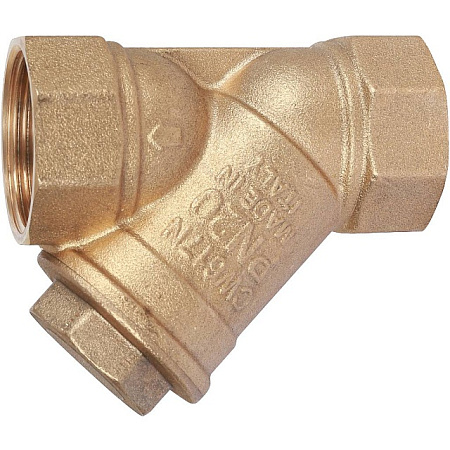 ФГО Фильтр косой грубой очистки STOUT SFW латунный 11/4", 500 мкр, желтый