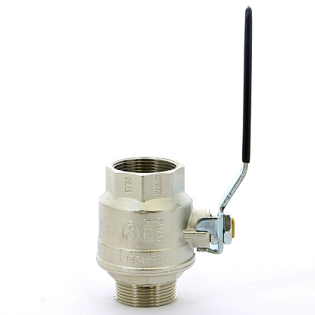 Кран шаровой BUGATTI OREGON 306 рукоятка стальная 11/2" ВН, полнопроходной