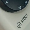 Термостат погружной STOUT механический, 1/2&amp;quot;, гильза 100, +90°C