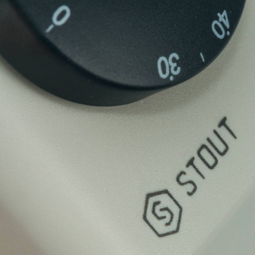 Термостат погружной STOUT механический, 1/2&amp;quot;, гильза 100, +90°C
