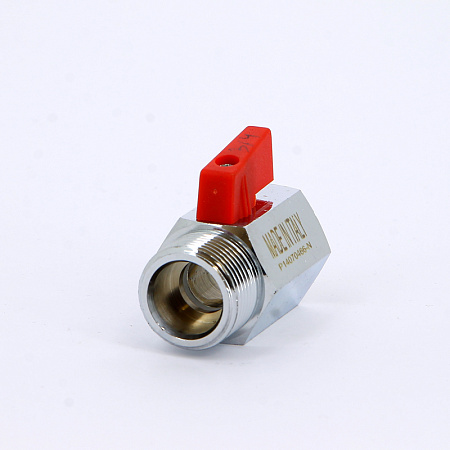 Кран шаровой потребительный ITAP MINI ART 126 флажок 3/4" ВН, хром (27519)