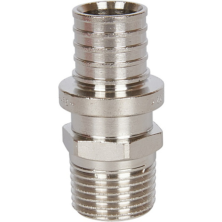 СА Муфта резьбовая аксиальная для сшитого полиэтилена STOUT Ø20х2.0х1/2" В