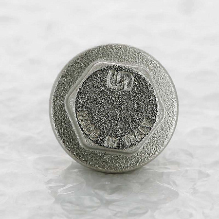Заглушка резьбовая латунная UNI-FITT никель 3/4" Н