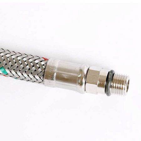 Гибкая подводка для смесителя UNI-FITT М10х1 - 1/2", 120 см, DN 8, оплётка из нерж. стали