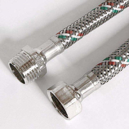 Гибкая подводка UNI-FITT ВН 1/2", 50 см, DN 8, оплётка из нерж. стали