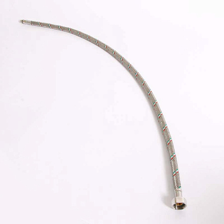 Гибкая подводка для смесителя UNI-FITT М10х1 - 1/2", 80 см, DN 8, оплётка из нерж. стали