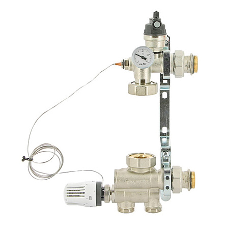 Насосно-смесительная группа UNI-FITT SOLOMIX 1", с насосом Uni-Fitt ECP 25/60 130