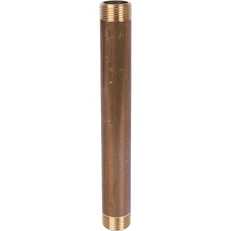 Бочонок резьбовой латунный STOUT без покрытия 3/4"x200мм