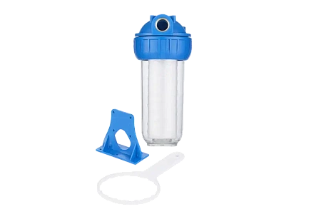 Корпус-колба фильтра из пластика UNIPUMP CFC-5K холодная вода, 5SL, 1" В, с картриджем NT-5
