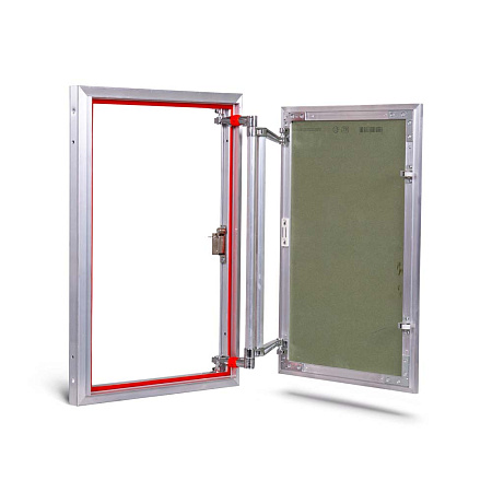 Люк под плитку АЛЮМИНИЕВЫЙ (НАЖИМНОЙ) ПРАКТИКА АТР 40х60
