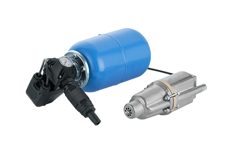 Насос вибрационный-автомат UNIPUMP АКВАРОБОТ М 5-10 Н-5 л (98 мм) металл