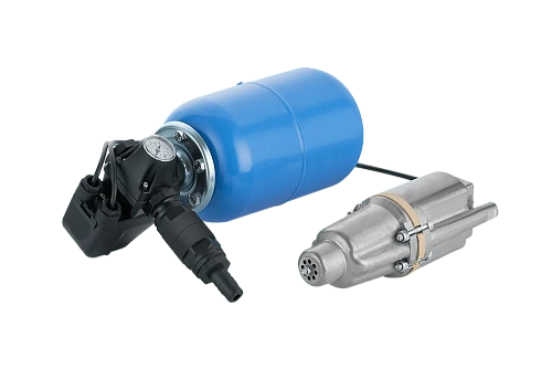 Насос вибрационный-автомат UNIPUMP АКВАРОБОТ М 5-40 В-5 л (98 мм) металл