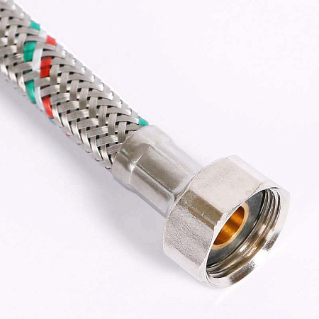 Гибкая подводка UNI-FITT ВН 1/2", 180 см, DN 8, оплётка из нерж. стали