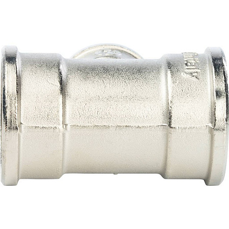 Тройник переходной переходной латунный STOUT никель 1"x3/4"x1" В