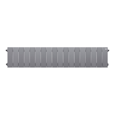 Радиатор биметаллический ROYAL THERMO PIANOFORTE SILVER SATIN 200x18 секций, серый (НС-1346027)