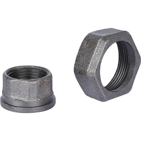SPC-0010-000025 STOUT Присоединительный комплект для насосов G 1 1/2 x Rp 1 (без прокладок)