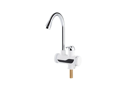 Смеситель-кран водонагреватель проточный UNIPUMP BEF-012-02, 3кВт (ручка сбоку)