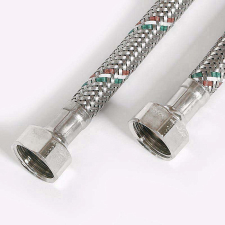 Гибкая подводка UNI-FITT ВВ 1/2", 60 см, DN 8, оплётка из нерж. стали