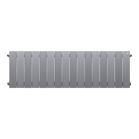 Радиатор биметаллический ROYAL THERMO PIANOFORTE SILVER SATIN 300x16 секций, серый (НС-1346079)