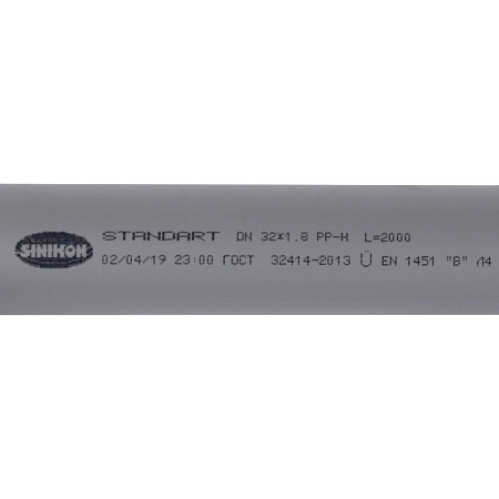 500013 Sinikon СТАНДАРТ Труба D 032 2000мм