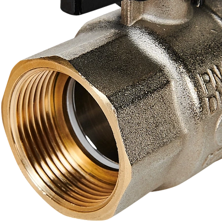 Кран шаровой с американкой STOUT бабочка 11/4" полнопроходной