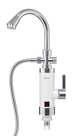 Смеситель-водонагреватель проточный THERMEX FOCUS 3000, 1х230В (кран+душ) (ЭдЭБ01991)