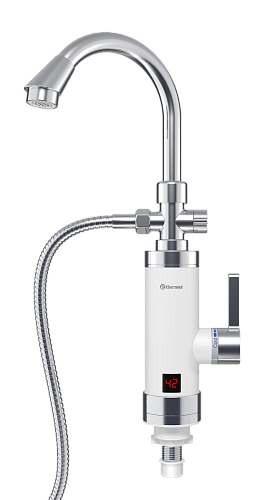 Смеситель-водонагреватель проточный THERMEX FOCUS 3000, 1х230В (кран+душ) (ЭдЭБ01991)