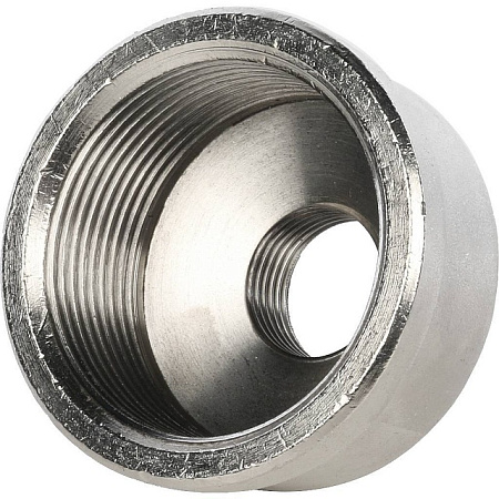 Муфта переходная резьбовая латунная STOUT никель 11/2"X3/4" В