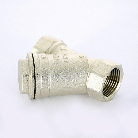 Фильтр косой UNI-FITT ВВ 3/4" 400 мкм, никелированный