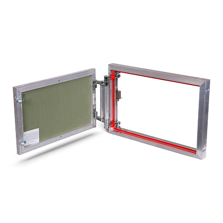 Люк под плитку АЛЮМИНИЕВЫЙ (НАЖИМНОЙ) ПРАКТИКА ETP 60x40