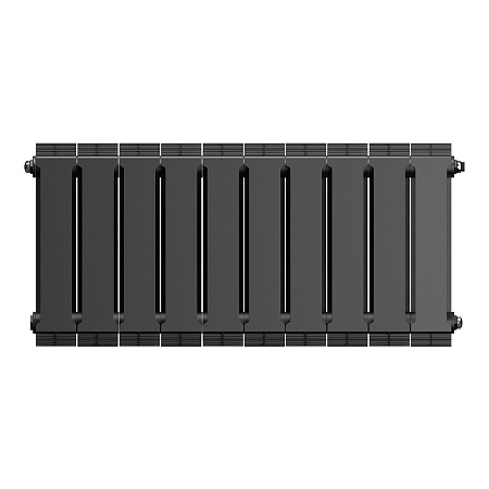 Радиатор биметаллический ROYAL THERMO PIANOFORTE NOIR SABLE 300x10 секций, чёрный (НС-1346055)
