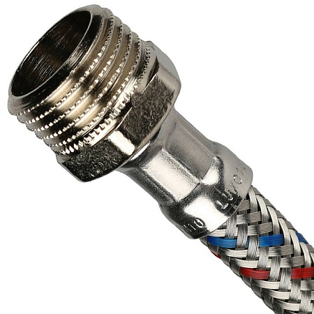 Гибкая подводка для воды STOUT нерж.сталь 3/8"х1/2"-40 см гайка-штуцер