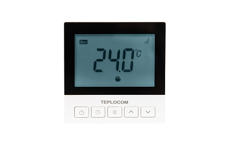 Термостат комнатный TEPLOCOM TSF-Prog-220/16A БАСТИОН