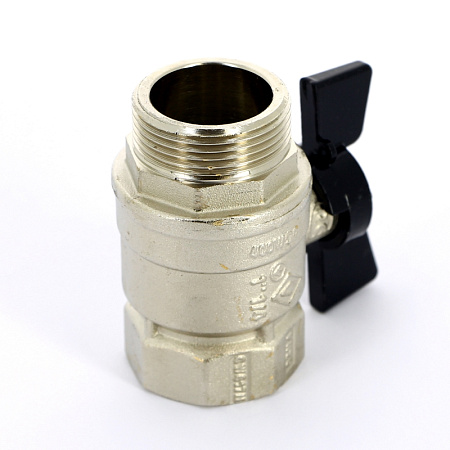 Кран шаровой BUGATTI ARIZONA 607 бабочка 11/4" ВН, стандартный проход