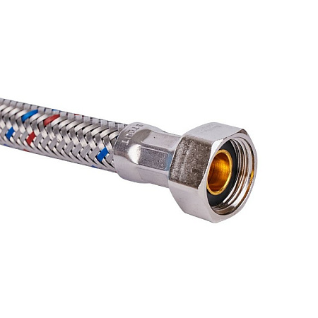 Гибкая подводка для смесителей STOUT нерж.сталь М10*35-1/2"-120 см, пара