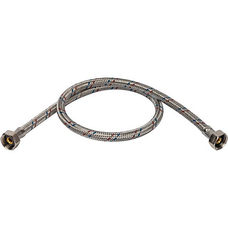 Гибкая подводка для воды STOUT нерж.сталь 1/2"-80 см гайка-гайка