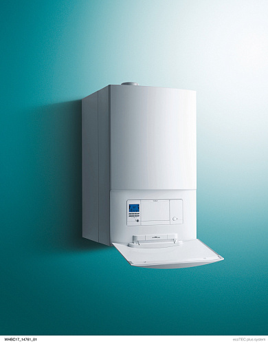 Котел газовый настенный VAILLANT ecoTEC PLUS VU 1206 /5 -5, 120 кВт, одноконтурный, конденсационный