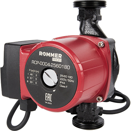 Насос циркуляционный ROMMER Profi 25/60-180