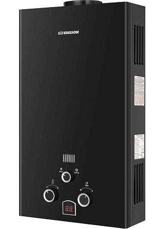 Колонка газовая проточная EDISSON ECO E 20 D BLACK (ЭдЭБ05000)