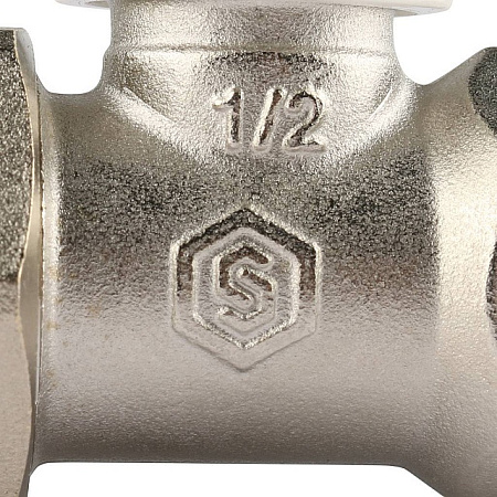 Клапан запорно-балансировочный прямой STOUT 1/2" (SVL-1176-000015)