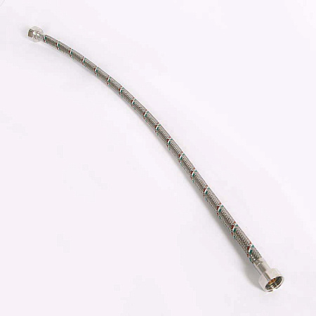 Гибкая подводка UNI-FITT ВВ 1/2", 60 см, DN 8, оплётка из нерж. стали