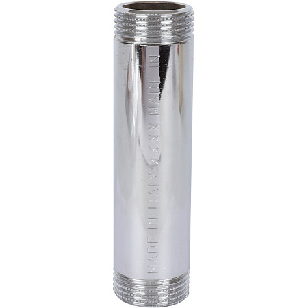 Бочонок резьбовой латунный STOUT хром 1"x125мм