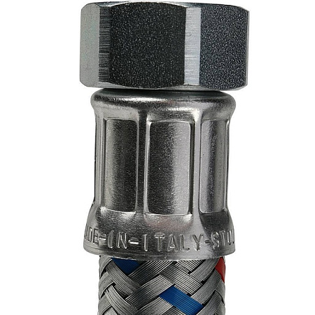 Гибкая подводка для воды STOUT ГИГАНТ 3/4"-60 см гайка-штуцер