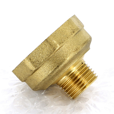 Переход под ключ резьбовой латунный UNI-FITT без покрытия 1/2"х11/4"